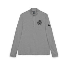 Load image into Gallery viewer, ADIDAS Embroidered Crest Quarter-Zip Pullover