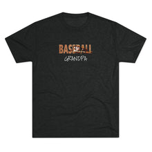 Load image into Gallery viewer, BASEBALL GRANDPA--Unisex Tri-Blend Crew Tee