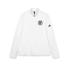 Load image into Gallery viewer, ADIDAS Embroidered Crest Quarter-Zip Pullover