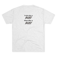 Load image into Gallery viewer, Train Like a BEAST on Back BEAST SOFTBALL T Unisex Sizing