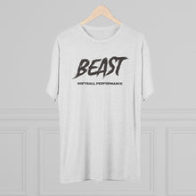 Load image into Gallery viewer, Train Like a BEAST on Back BEAST SOFTBALL T Unisex Sizing