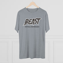 Load image into Gallery viewer, Train Like a BEAST on Back BEAST SOFTBALL T Unisex Sizing