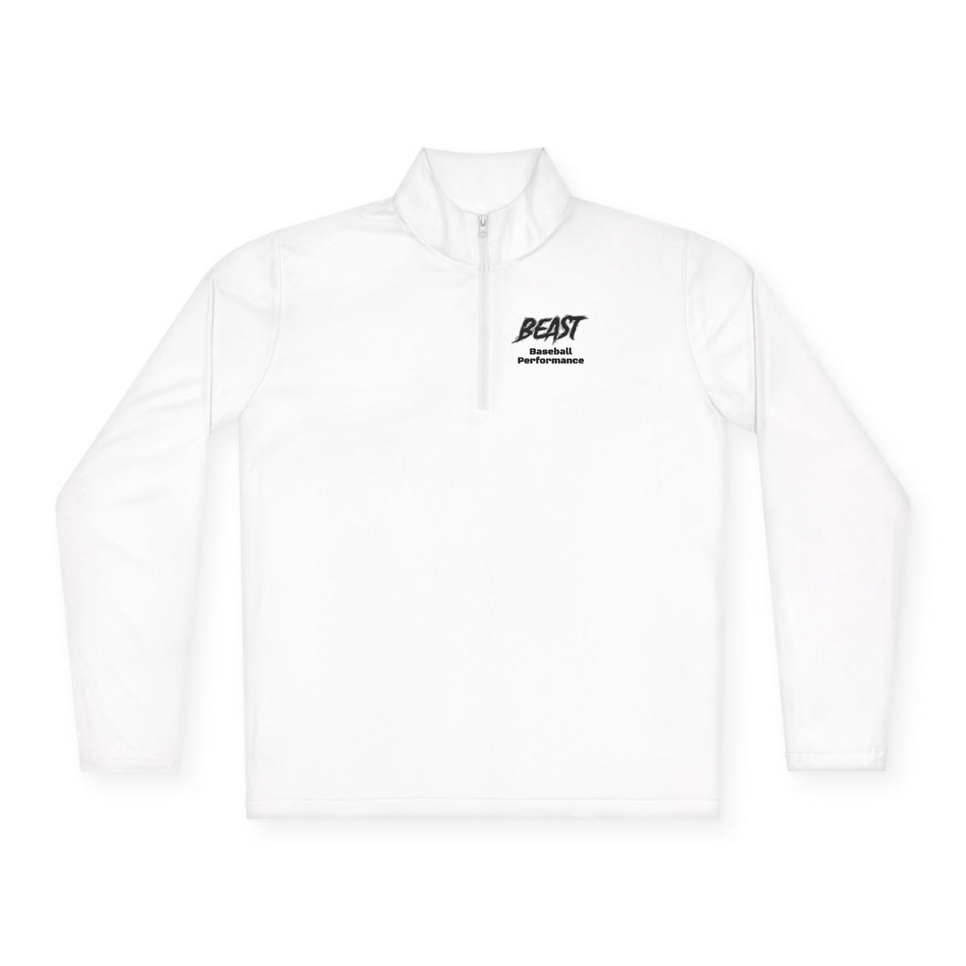 BEAST BASEBALL-Unisex Quarter-Zip Pullover 6-Colors
