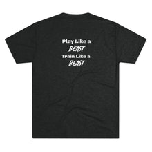 Load image into Gallery viewer, BEAST- BASEBALL-Men&#39;s Tri-Blend Crew Tee
