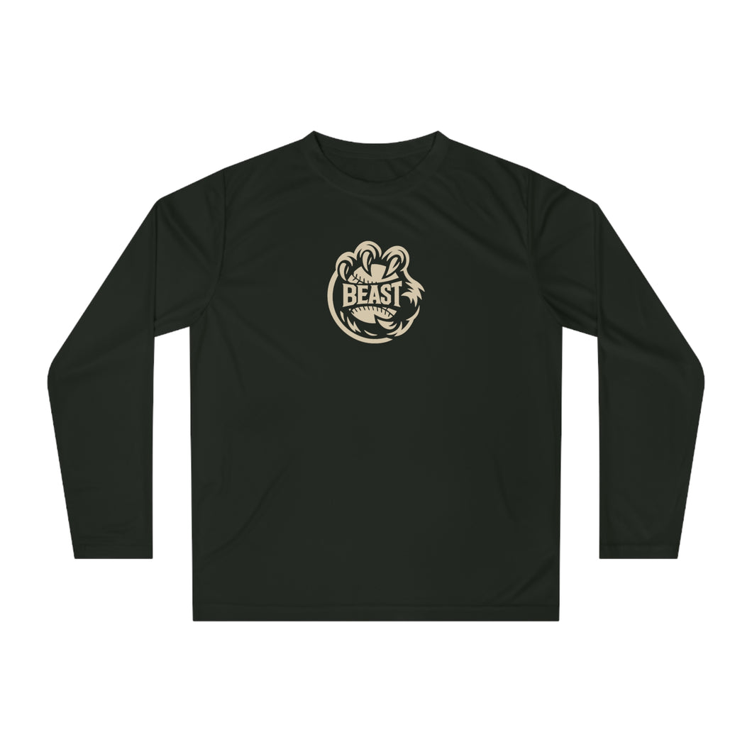 BEAST Baseball Performance Long Sleeve Shirt-100% Polyester