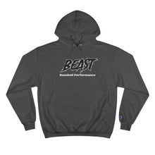 Load image into Gallery viewer, Black Logo BEAST BASEBALL 50/50 Champion Hoodie 4 Colors
