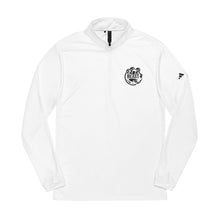 Load image into Gallery viewer, ADIDAS Embroidered Crest Quarter-Zip Pullover
