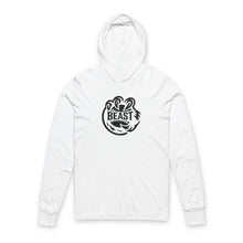 Load image into Gallery viewer, Beast Logo Hooded Long Sleeve Tee
