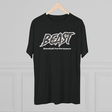 Load image into Gallery viewer, BEAST- BASEBALL-Men&#39;s Tri-Blend Crew Tee
