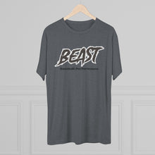 Load image into Gallery viewer, BEAST- BASEBALL-Men&#39;s Tri-Blend Crew Tee
