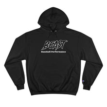 Load image into Gallery viewer, Black Logo BEAST BASEBALL 50/50 Champion Hoodie 4 Colors
