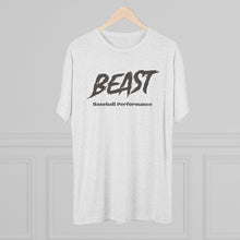 Load image into Gallery viewer, BEAST- BASEBALL-Men&#39;s Tri-Blend Crew Tee
