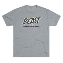 Load image into Gallery viewer, BEAST- BASEBALL-Men&#39;s Tri-Blend Crew Tee
